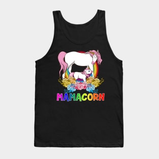 Cute Mamacorn Unicorn Mom Adorable Loving Mama Tank Top